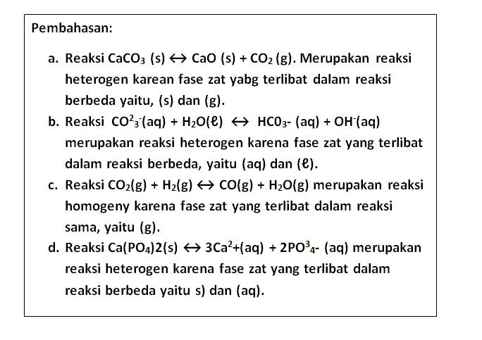 Contoh Soal Kimia Dan Pembahasan Terlengkap Tentang Reaksi ...